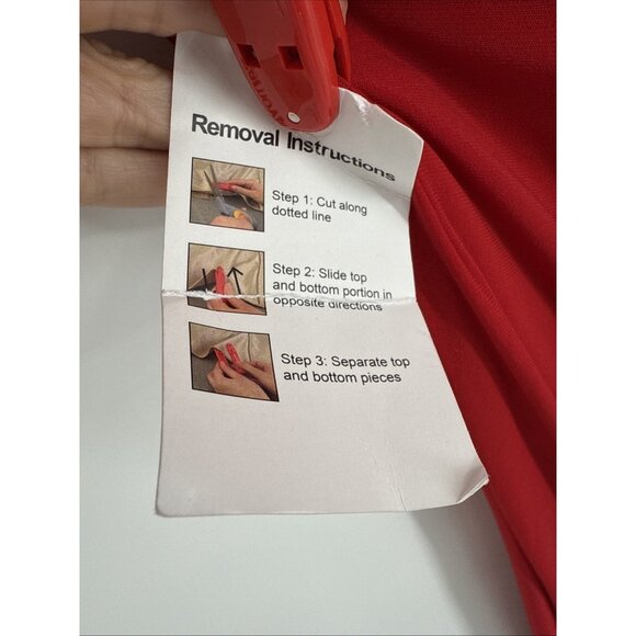 Mac Duggal Size 12 Red 26484 Ruched One-Shoulder Jersey Midi Cocktail Dress - Picture 10 of 13